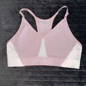 NikePro Pink Seamless Sports Bra